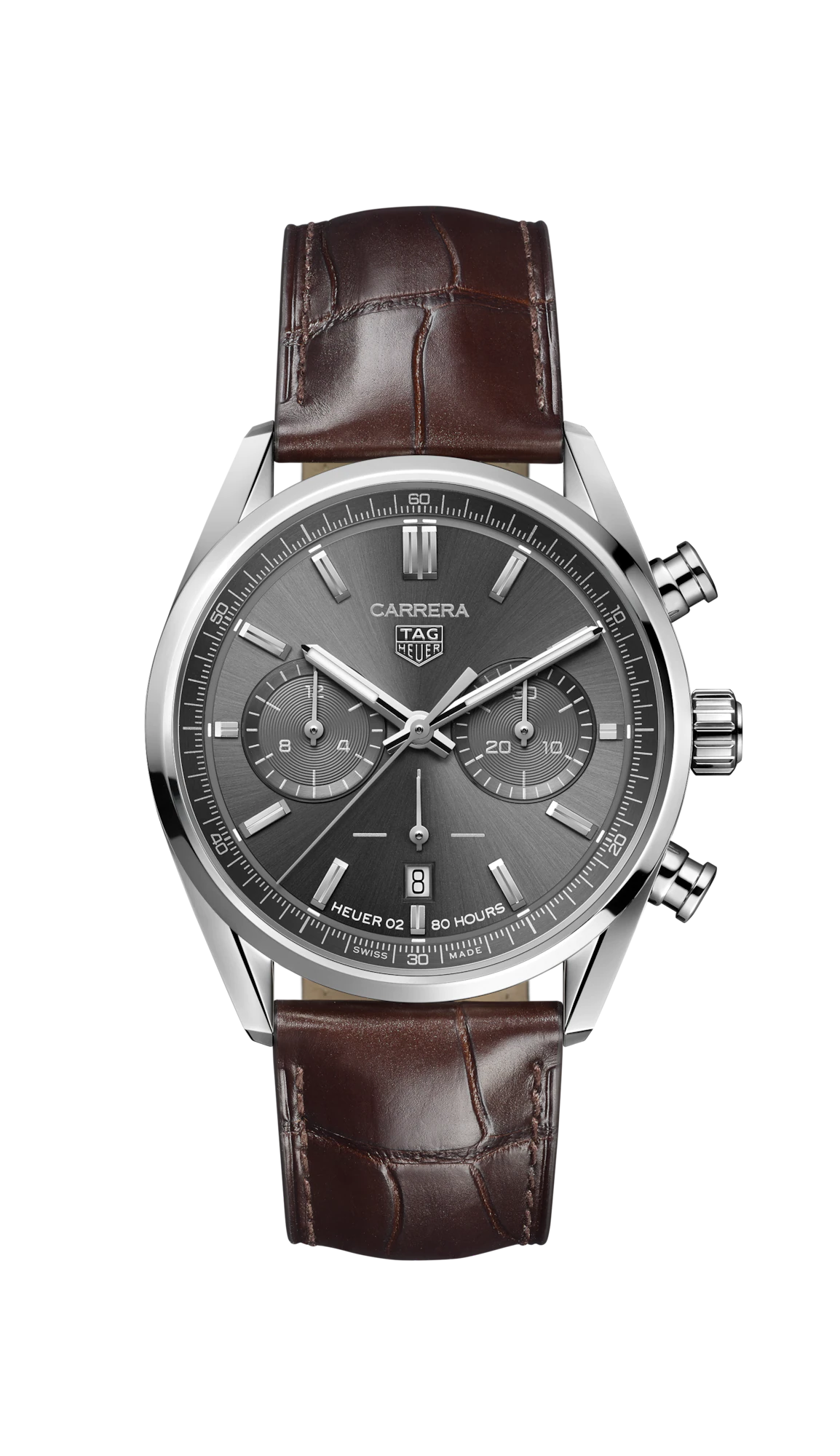 タグ・ホイヤー タグホイヤー カレラ キャリバー ホイヤー02 スポーツクロノグラフ CBN2012.FC6483