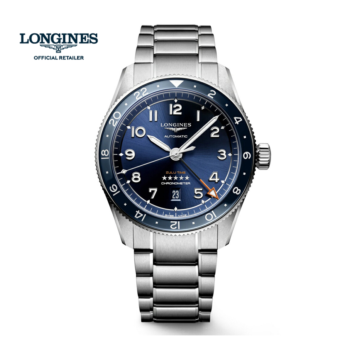 ロンジン ロンジン スピリット Zulu Time L3.812.4.93.6