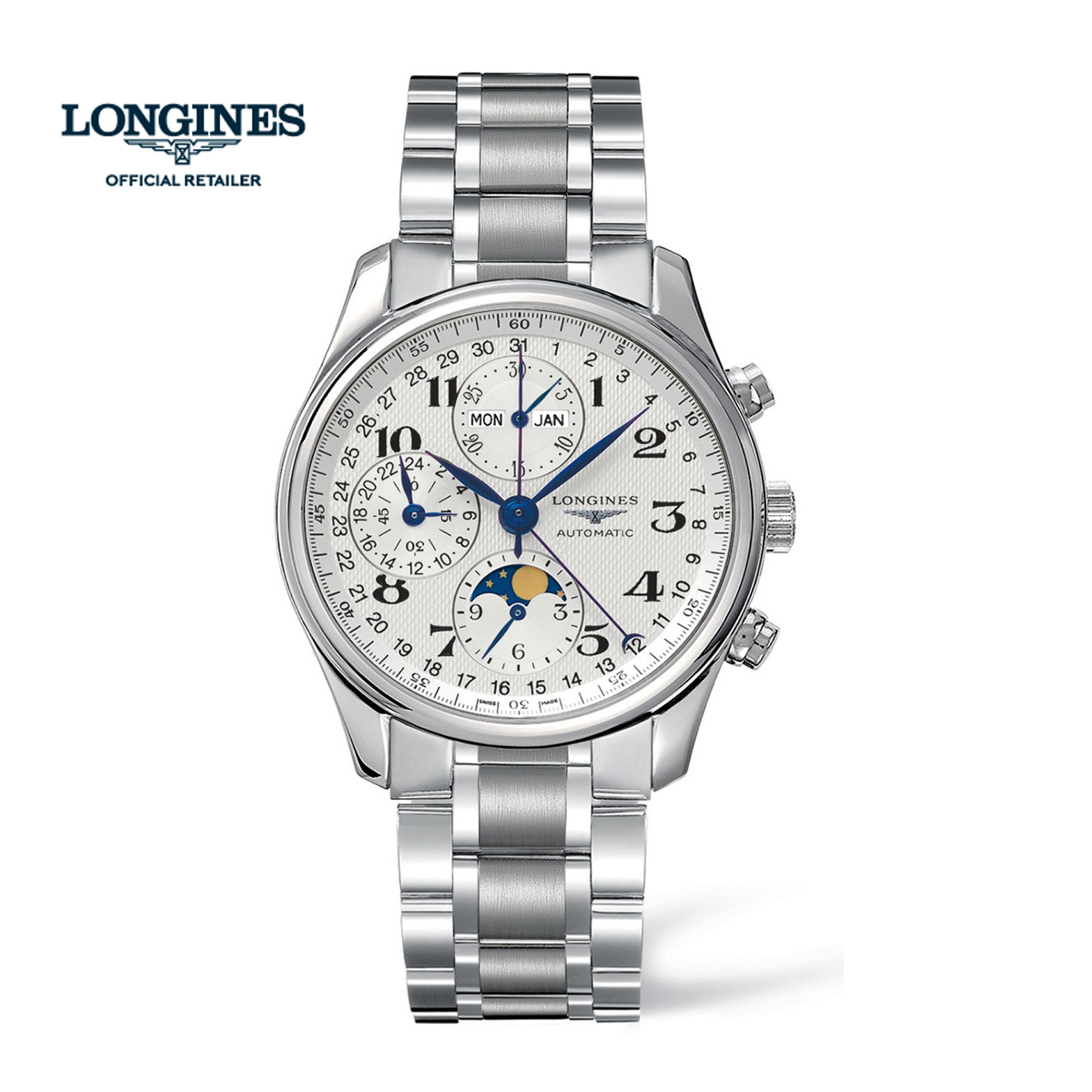 ロンジン ロンジン マスターコレクション クロノグラフムーンフェイズ L2.673.4.78.6