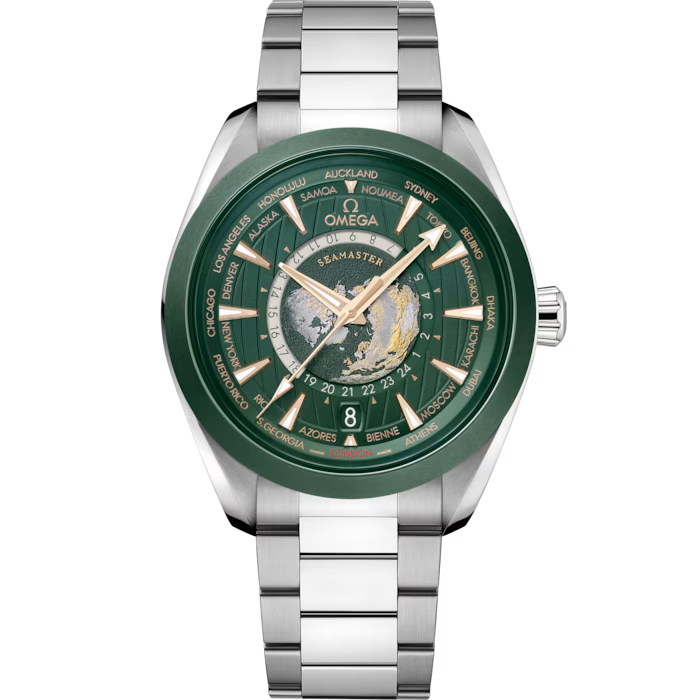 オメガ オメガ シーマスター アクアテラ マスタークロノメーター GMTワールドタイマー 43mm 220.30.43.22.10.00﻿1